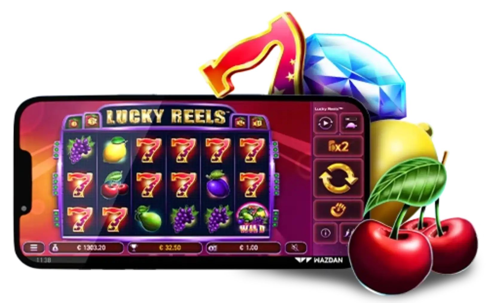 LuckyReels Casino App Screenshot